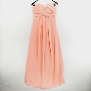 Boutique Strapless Backless Wedding Maxi Dress P4342